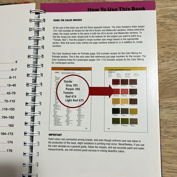 Walter Foster 1500 Color Mixing Recipes for Oil, Acrylic & Watercolor - Picture 4 of 7